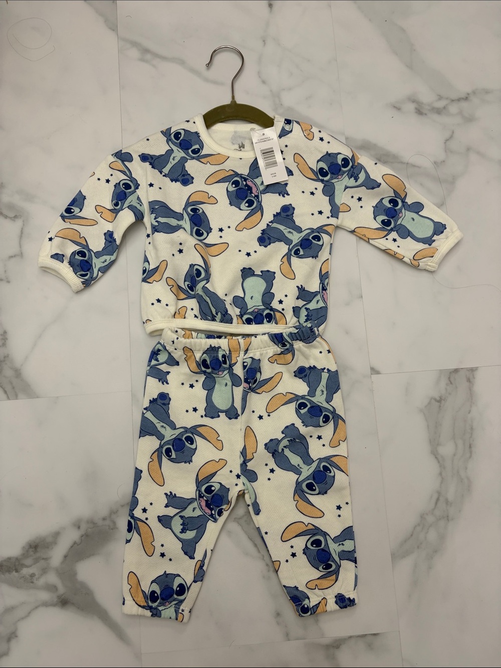 Blue Stitch Print Set - Picture 4 of 4